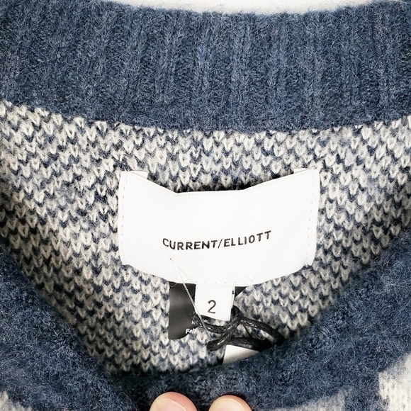 CURRENT ELLIOTT Cali sweater brushed leopard - Picture 5 of 6